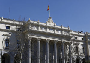 La bolsa de Madrid, España, 3 de marzo de 2016