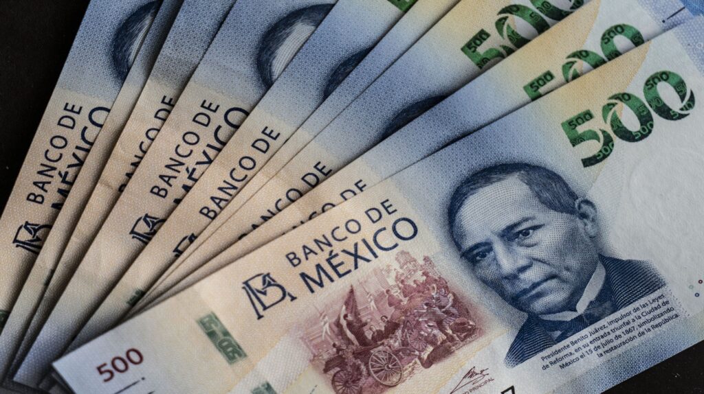 Peso mexicano cae tras anuncios de Fed y datos económicos en EU
