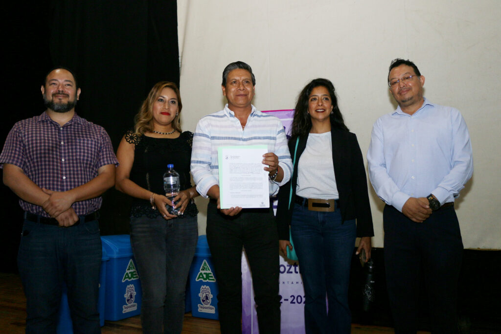 AJEMEX fomenta economía circular para beneficio de Tepoztlán