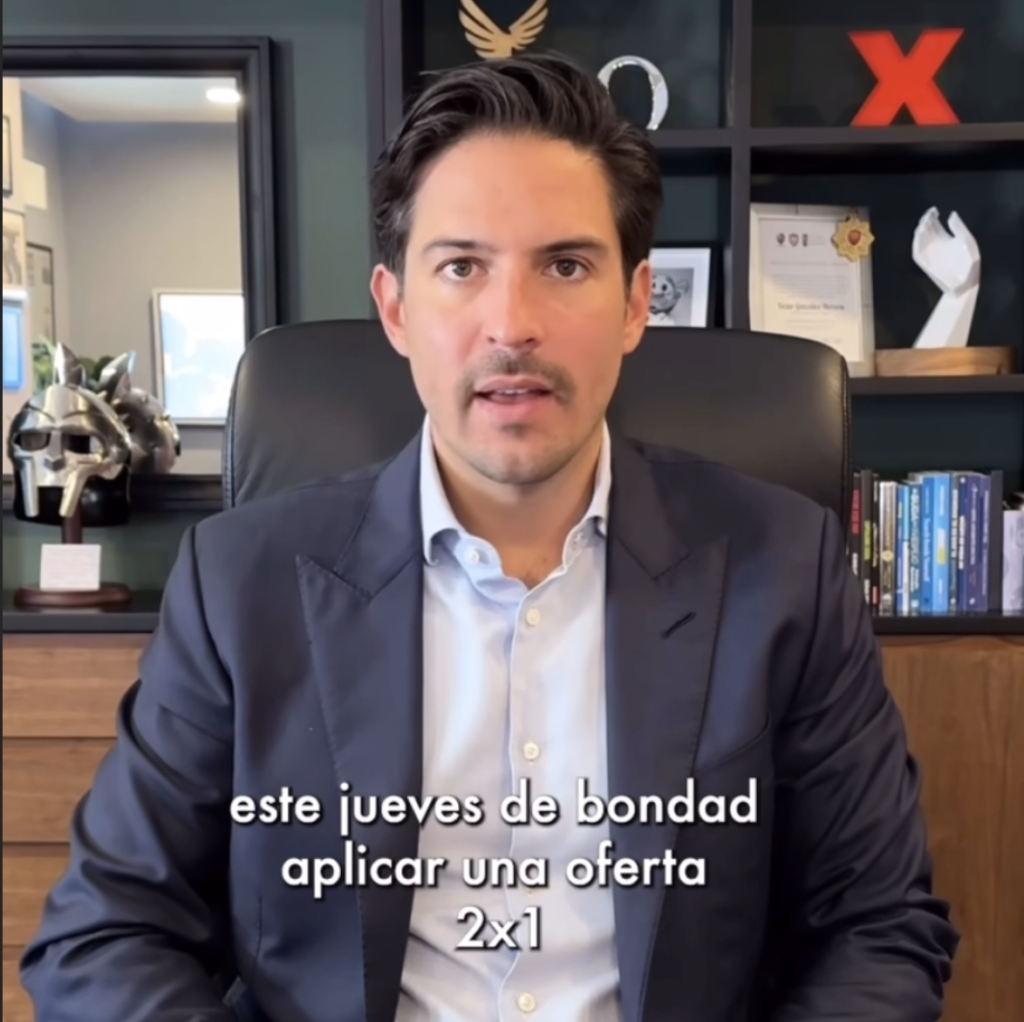 Víctor González Herrera hizo un llamado a través de redes sociales para prevenir la propagación del virus. 