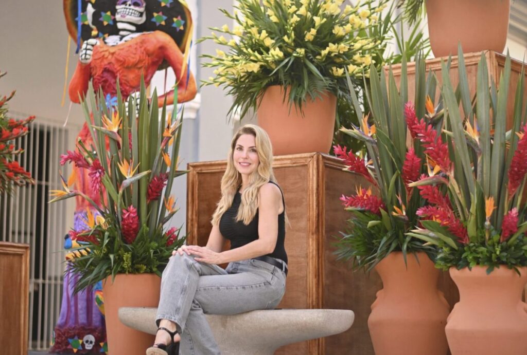 Patricia Lobeira Rodríguez resaltó que el centro histórico, y sobre todo el Zócalo, fue revestido e iluminado con una decoración distintiva.