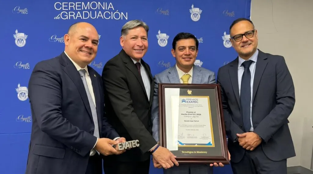 Nesim Issa Tafich recibe el Premio al Mérito EXATEC 2026